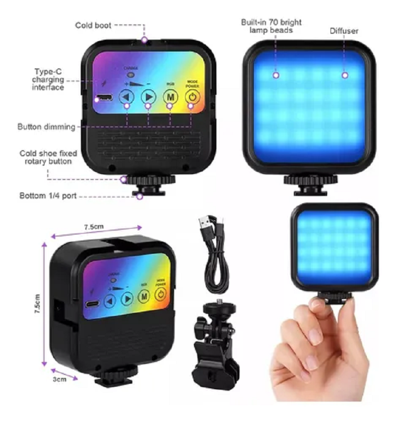 Miniatura 6 de Panel de luz led portatil celular